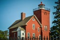 Two Harbors Lighthouse is Minnesotas oldest lighthouse