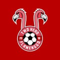 Two head flamengo sports logo