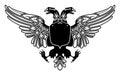 Two headed eagle coat of arms