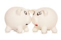 Two heads together are better than one piggy banks