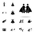 two heros icon. hero icons universal set for web and mobile