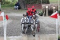 Two horses carriage Royalty Free Stock Photo