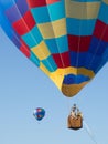 Two Hot Air Balloons