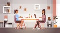 Two Indian Business Woman Sitting Desk Working Laptop Computer Businesswoman Office