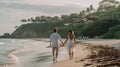 Luxurious Balinese Beach Walk Of A Power Couple