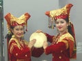 Two Indonesian girls