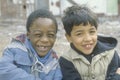 Two inner city boys in South Bronx, NY