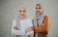 Two Islamic businesswomen Royalty Free Stock Photo