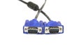 Two isolated VGA cables