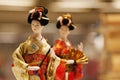 Two Japanese geisha dolls found on flea market