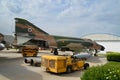 two jets are parked next to each other on the tarmac Royalty Free Stock Photo