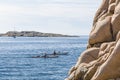 Two kayaks Swedish West Coast archipelago