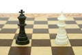 Two kings on chessboard (tie)