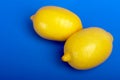 Two lemons Royalty Free Stock Photo