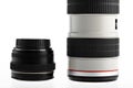 Two lenses Royalty Free Stock Photo