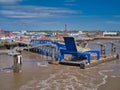 The two level loading infrastructure for Stena Line ferries to Belfast in Birkenhead on the River Mersey.