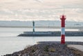Two lighthouses Royalty Free Stock Photo