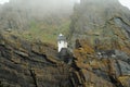 Skellig Michael Lighthouses Royalty Free Stock Photo