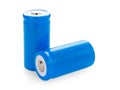 Two lithium-ion batteries Royalty Free Stock Photo