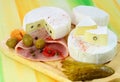 Two loaf of french cheese Camembert