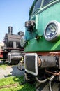 Two locomotives Royalty Free Stock Photo