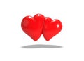 Two lovers heart