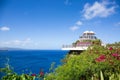 'Two lovers point' in Guam on clear day. Royalty Free Stock Photo