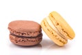 Two Macarons Royalty Free Stock Photo