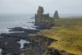 Two major basalt formations at Londrangar