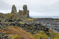 Two major basalt formations at Londrangar