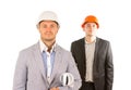 Two Male Engineers in Half Body Portrait