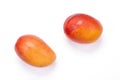 Two mango fruit Royalty Free Stock Photo