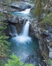 Johnstone Canyon Falls Royalty Free Stock Photo