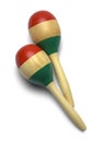 Two Maracas Royalty Free Stock Photo