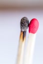 Two matches Royalty Free Stock Photo
