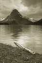 Two Medicine Lake, Glacier National Park Royalty Free Stock Photo