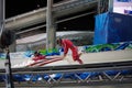 Two men bobsleigh Royalty Free Stock Photo