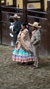 Mexican charro family