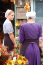 Two Mennonite women in Lancaster County, Pennsylvania