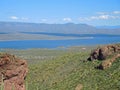 Two Mesas and a Cloud Shadow Royalty Free Stock Photo