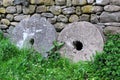 Two Millstones Royalty Free Stock Photo