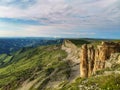 Two monks rocks, Bermamyt plateau, Karachay-Circassian republic, Russia