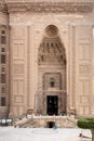 The two mosques Al-Rifa`i and Sultan Hassan in Cairo Egypt Royalty Free Stock Photo