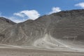 Two motorcycles on magnetic hill in Leh, ladakh, India, Asia Royalty Free Stock Photo