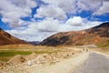 Two Motorcyclists on the Mountain Road