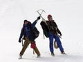 Two_mountaineers Royalty Free Stock Photo