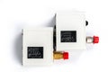 Two new identical pressure switches in the pipeline for monitoring and balancing the pipeline pressure with mechanical