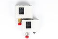 Two new identical pressure switches in the pipeline for monitoring and balancing the pipeline pressure with mechanical