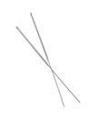 Two new sparkler sticks on white background Royalty Free Stock Photo