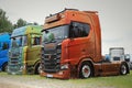 Two NextGen Scania S580 Trucks of Martin Pakos